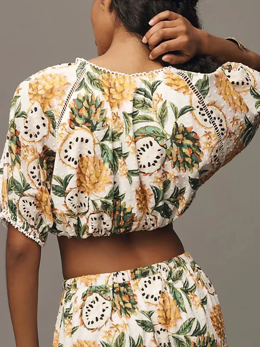 Farm Rio crop top S - Picture 3 of 12